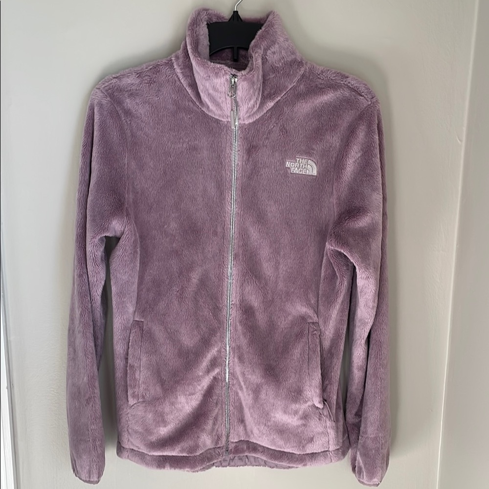 The North Face Purple Teddy Jacket Plush Fleece